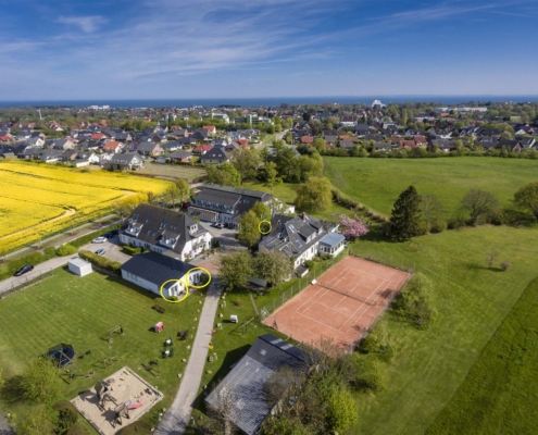 Lage JS Hof im Hofhotel Krähenberg Grömitz Ostsee Lage JS Hof im Hofhotel Krähenberg Grömitz Ostsee