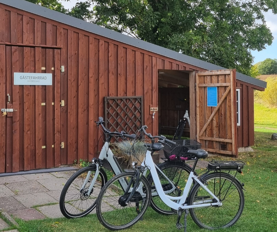 Fahrradunterstand HofHotel Krähenberg Grömitz